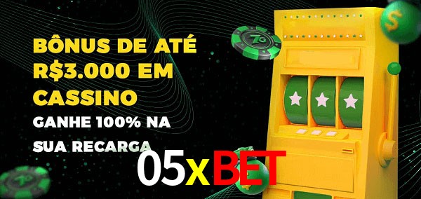 05xbet melhor bônus de depósito